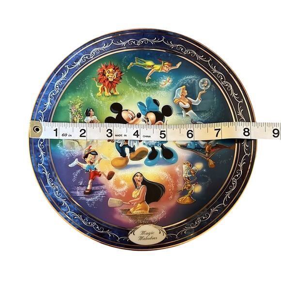 Disney Vintage Bradford Exchange 4th Collectors Plate Magical Disney Moments - Picture 4 of 4